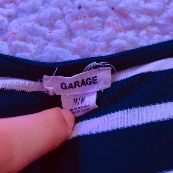 Striped black dress - Picture 3 of 3